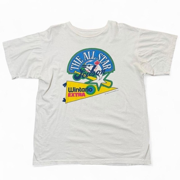 Winsham Other - Vintage 90s Toronto Blue Jays All Star MLB Baseball Wintario T-shirt Large 22x27